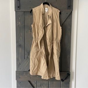 Women’s Gap Vest - Beige Khaki - XS
